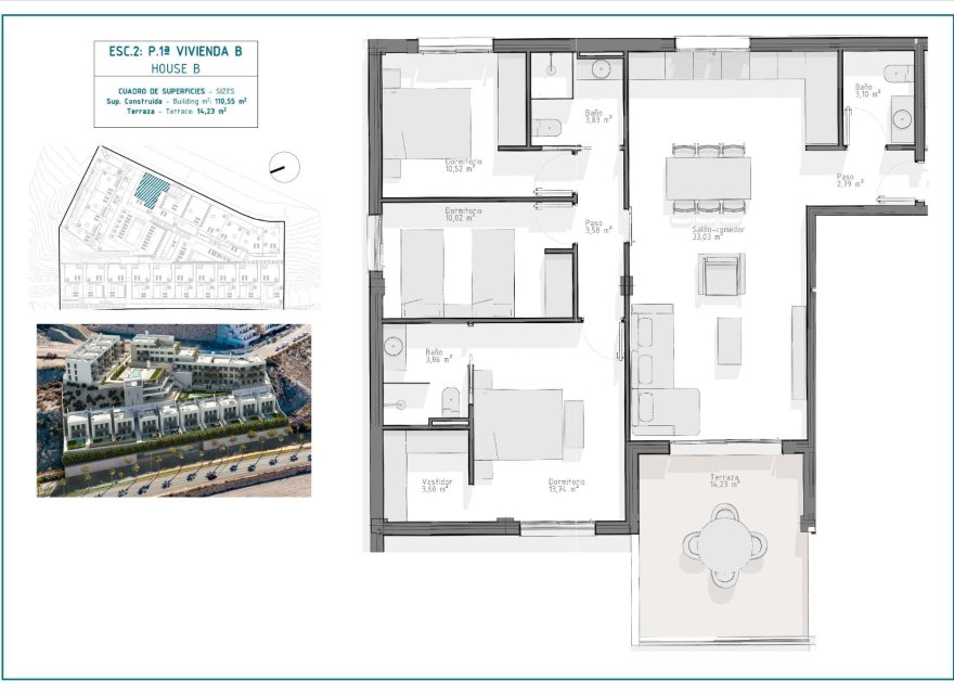 New Build - Apartment - Aguilas - Playa del Hornillo