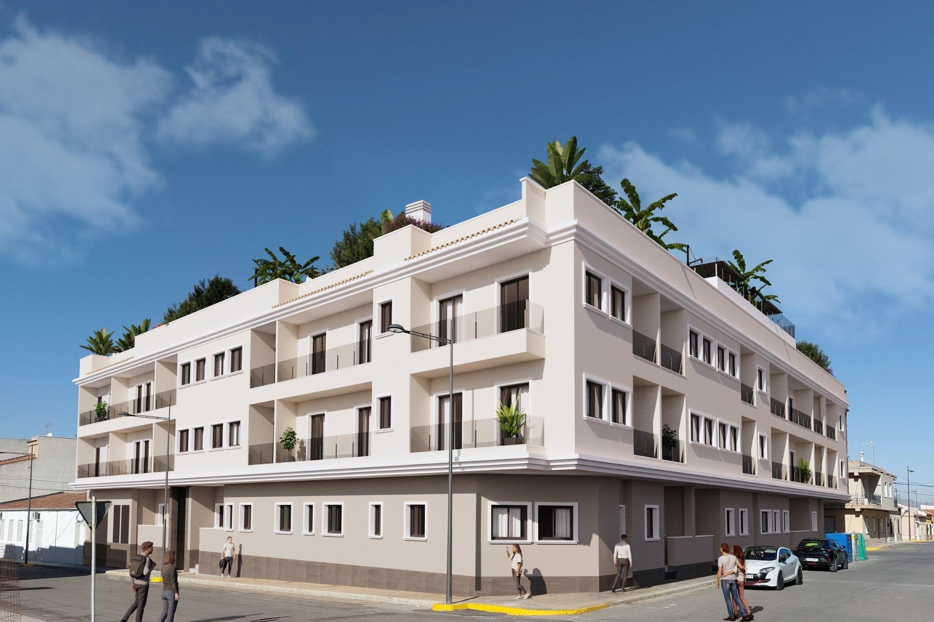 New Build - Apartment - Algorfa  - Pueblo