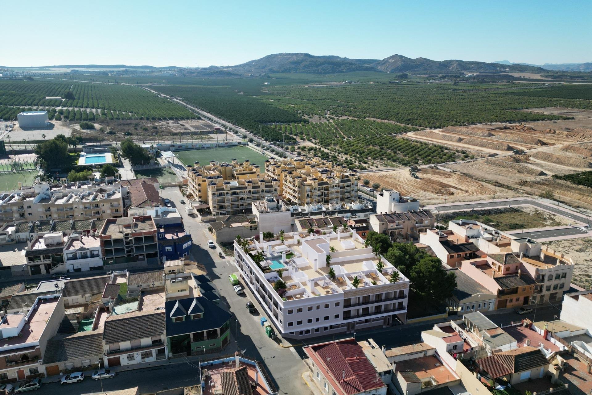 New Build - Apartment - Algorfa  - Pueblo