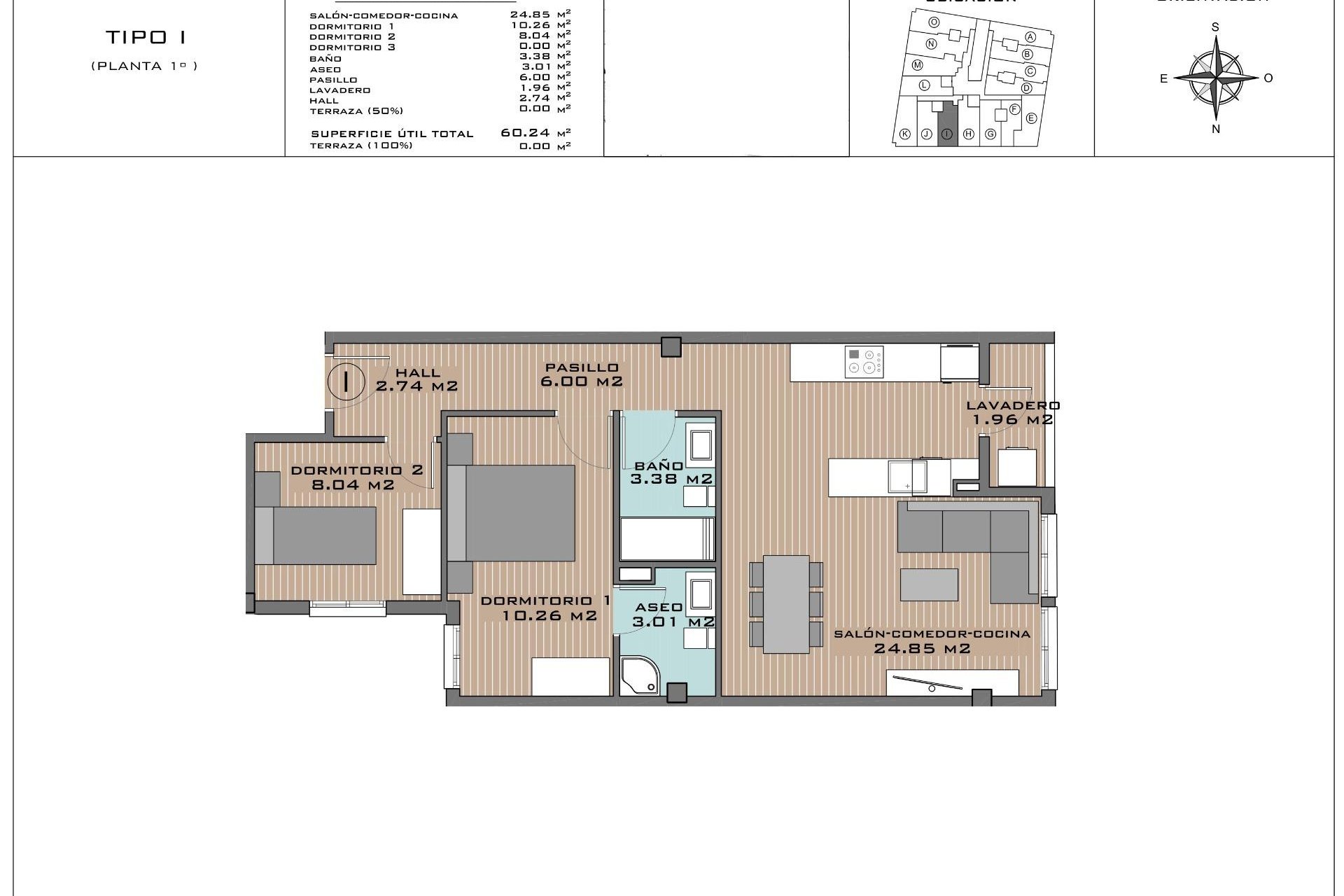 New Build - Apartment - Algorfa  - Pueblo