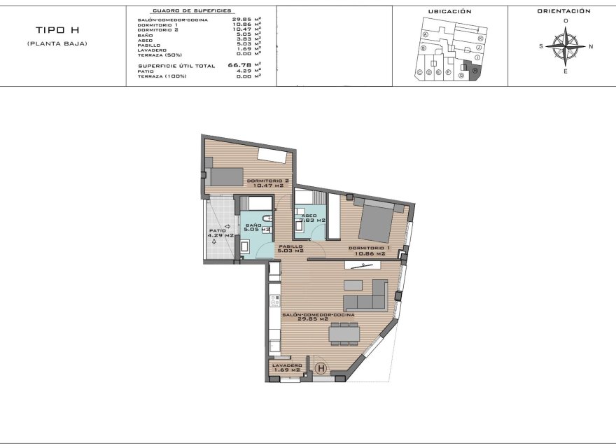 New Build - Apartment - Algorfa  - Pueblo