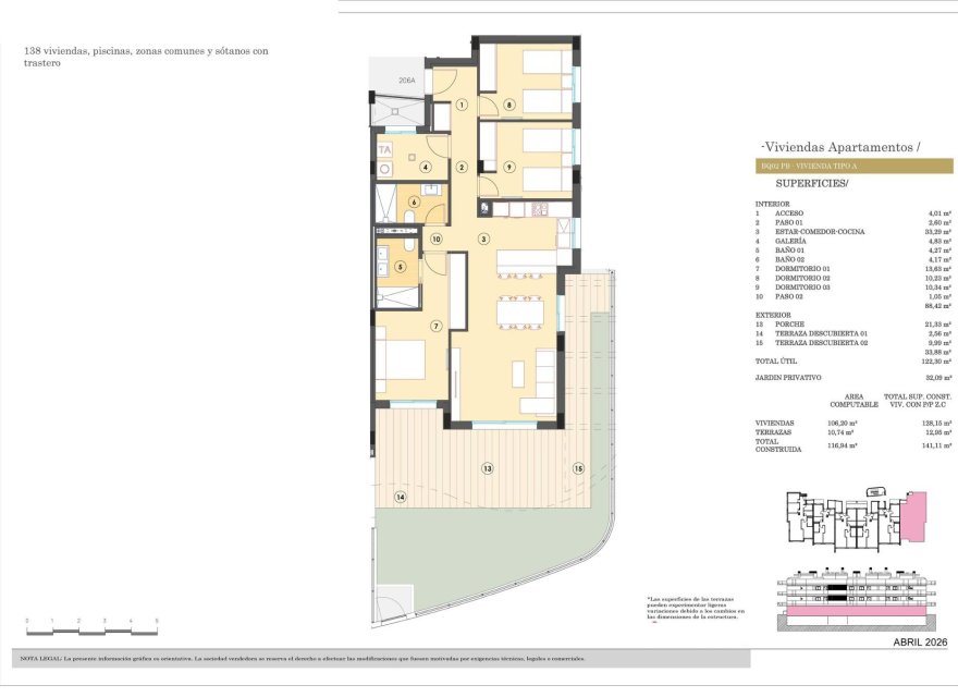 New Build - Apartment - Benidorm - Campana Garden