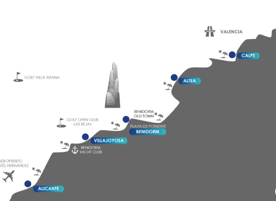 New Build - Apartment - Benidorm - Playa Poniente