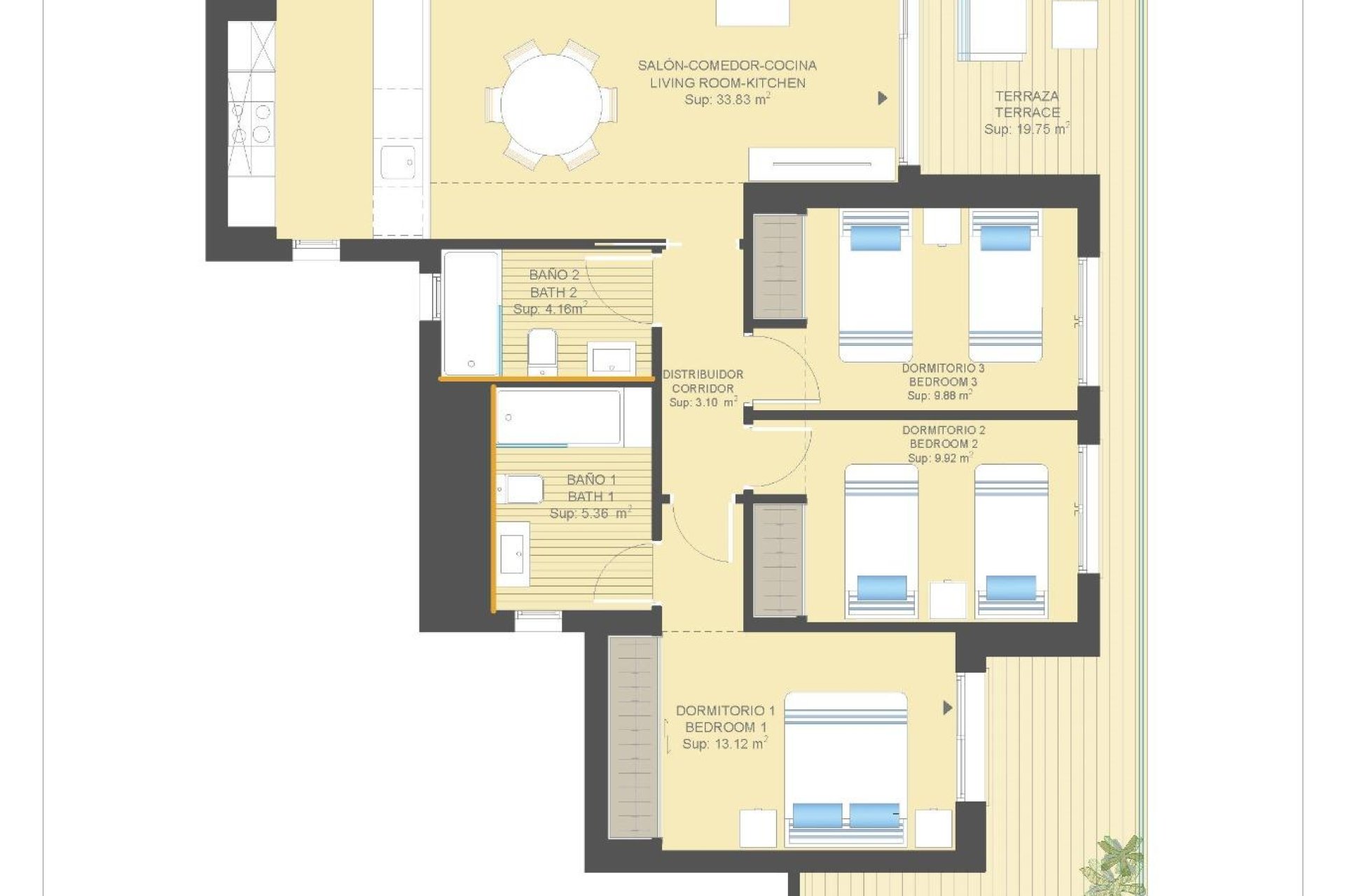 New Build - Apartment - Campoamor