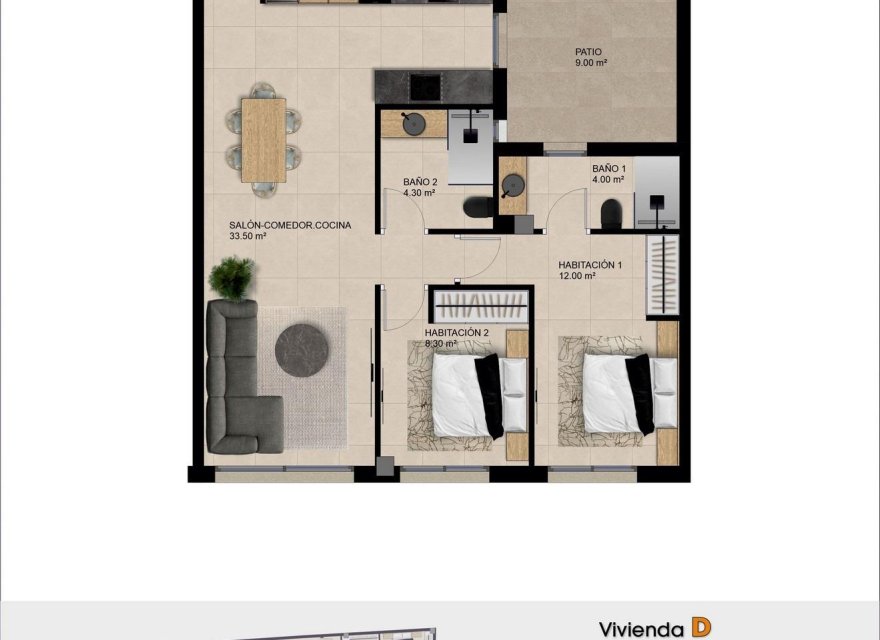 New Build - Apartment - Catral - pueblo