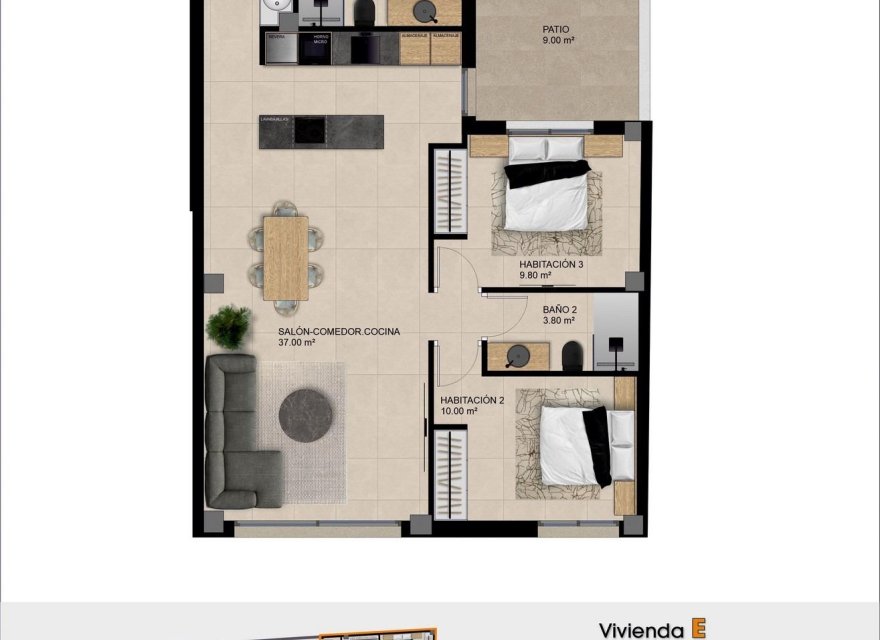 New Build - Apartment - Catral - pueblo
