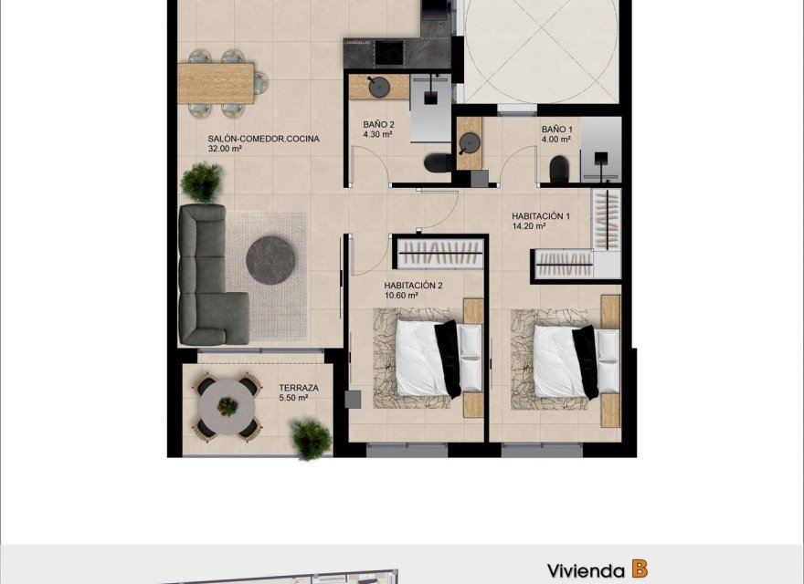 New Build - Apartment - Catral - pueblo