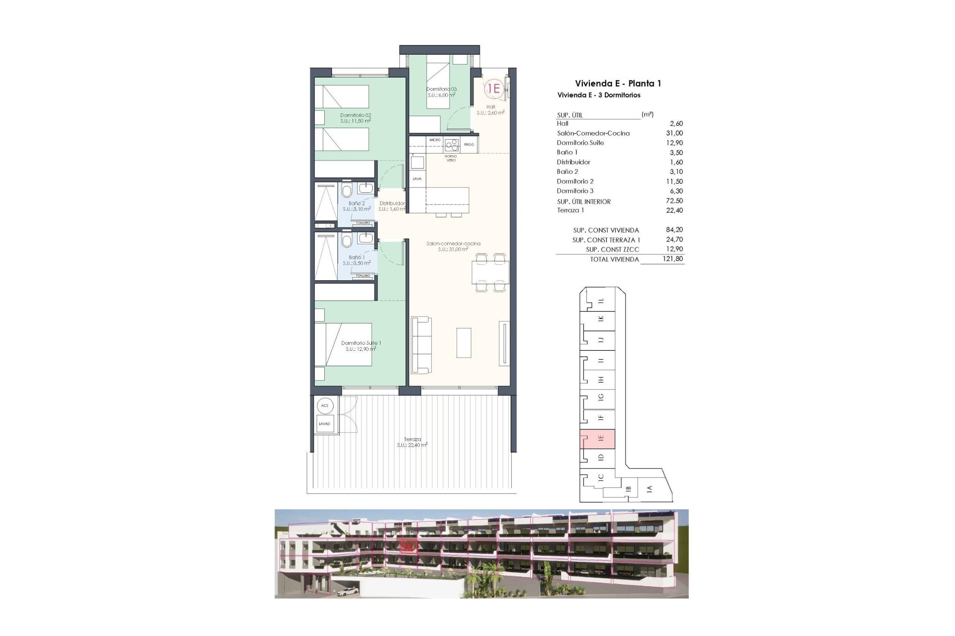 New Build - Apartment - Ciudad Quesada - Pueblo