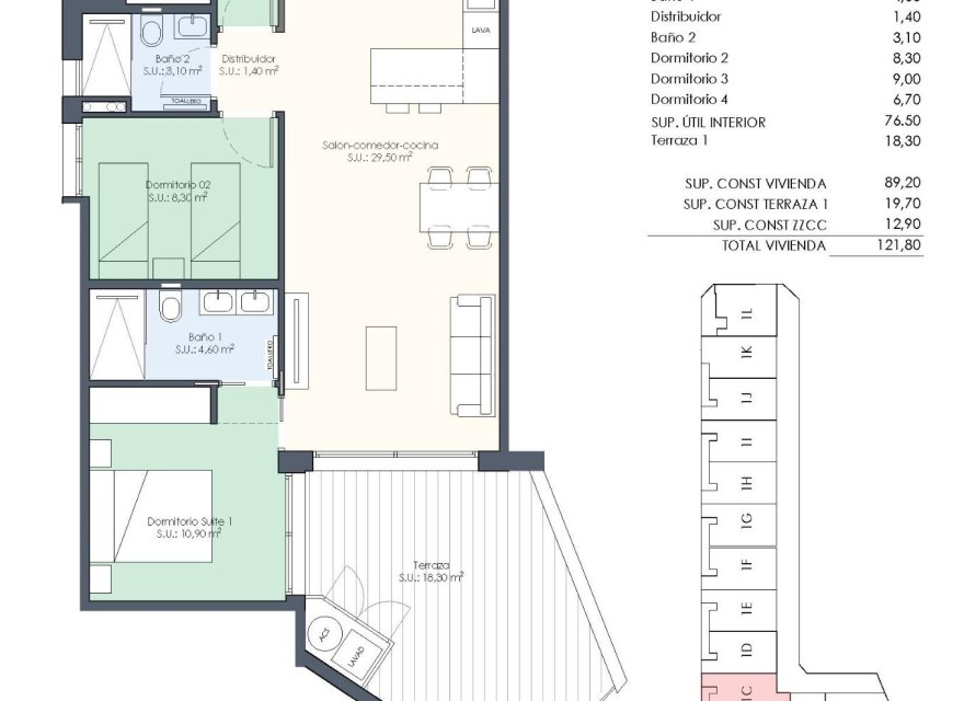New Build - Apartment - Ciudad Quesada - Pueblo