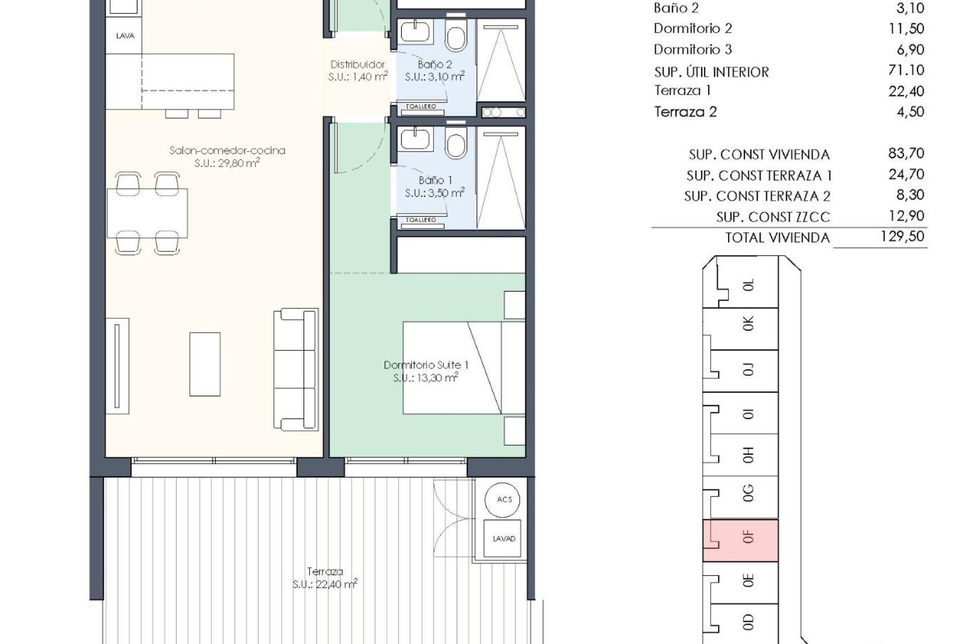 New Build - Apartment - Ciudad Quesada - Pueblo
