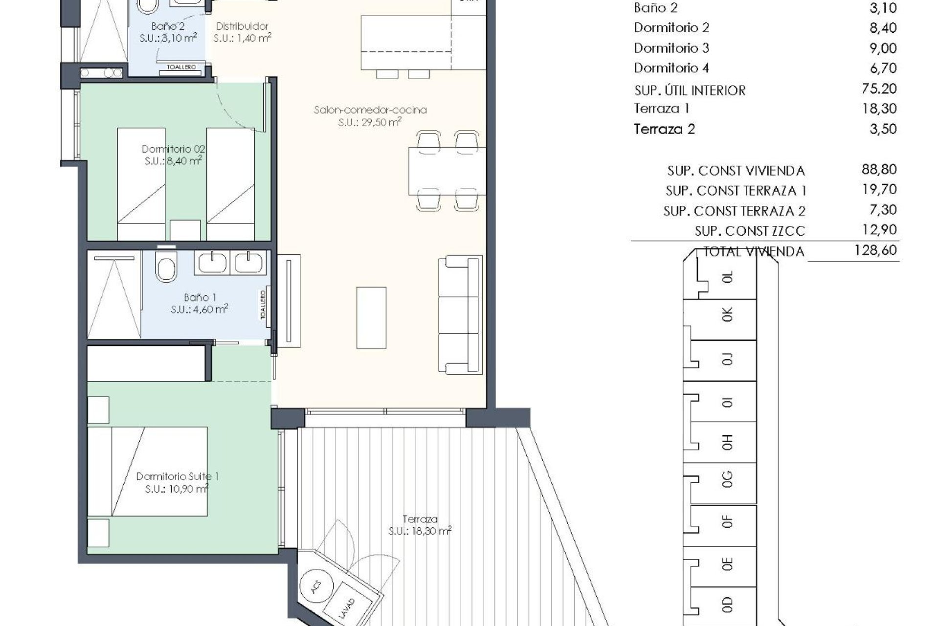 New Build - Apartment - Ciudad Quesada - Pueblo