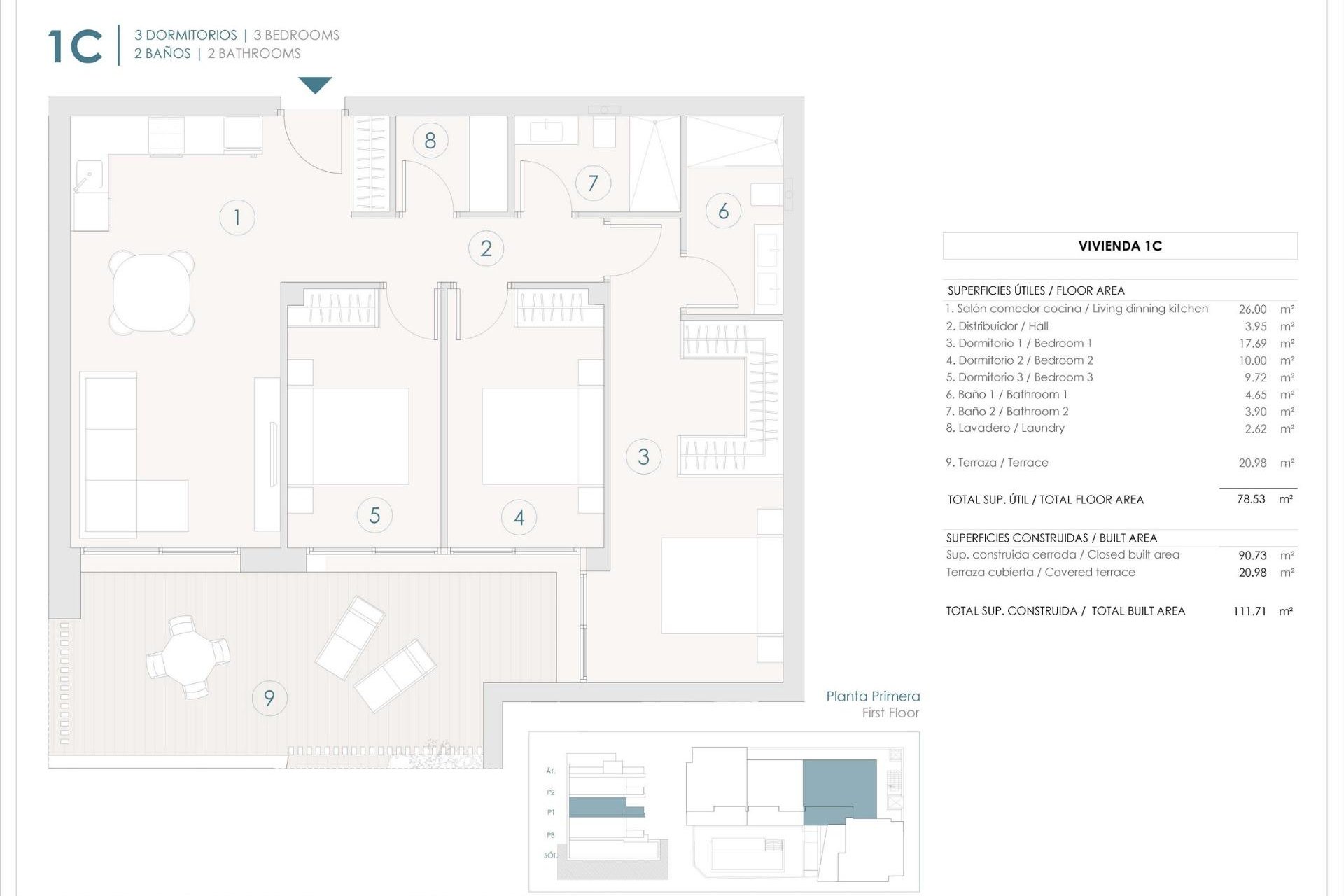 New Build - Apartment - Ciudad Quesada - Pueblo