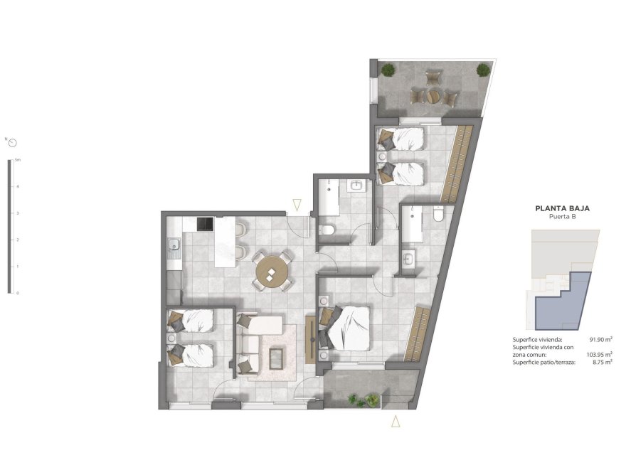 New Build - Apartment - Guardamar del Segura - Pueblo
