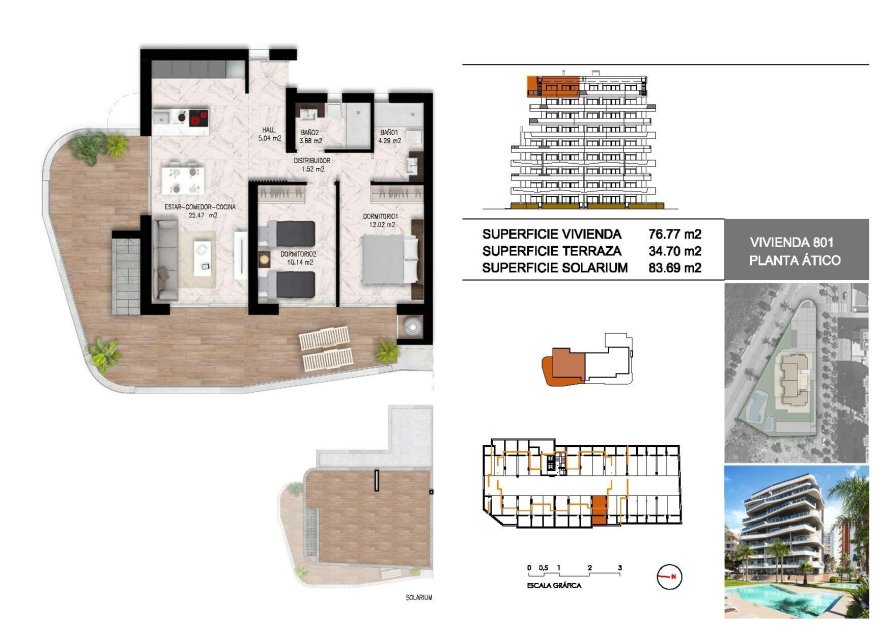 New Build - Apartment - Guardamar del Segura - Puerto