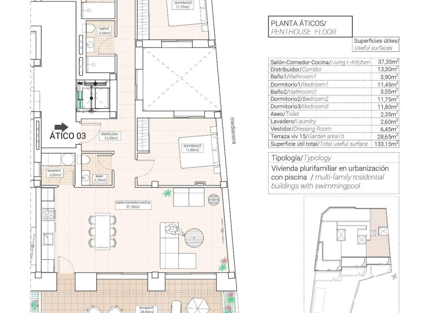 New Build - Apartment - Hondón de las Nieves - Pueblo