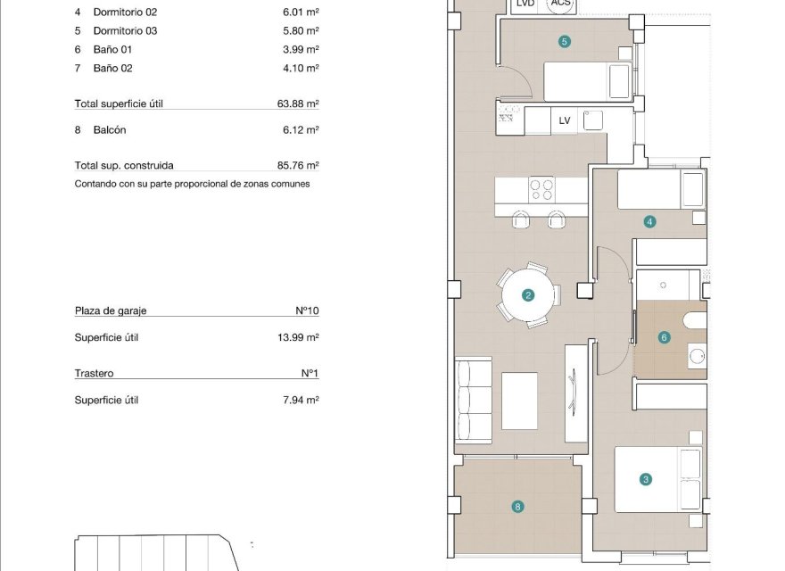 New Build - Apartment - Jacarilla - pueblo