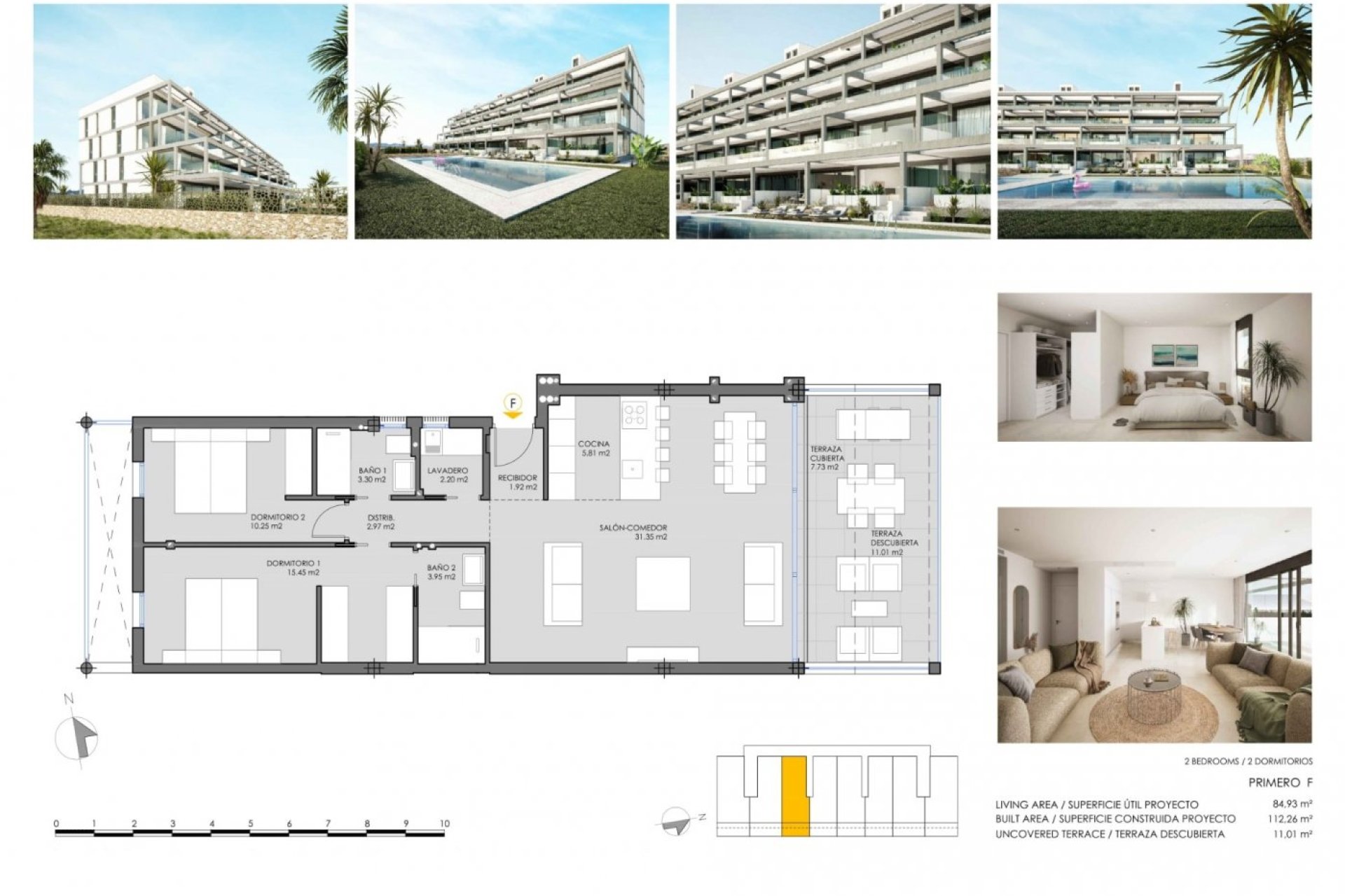 New Build - Apartment - La Manga - La Manga Del Mar Menor