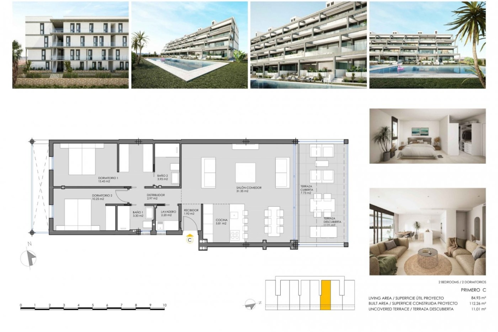 New Build - Apartment - La Manga - La Manga Del Mar Menor