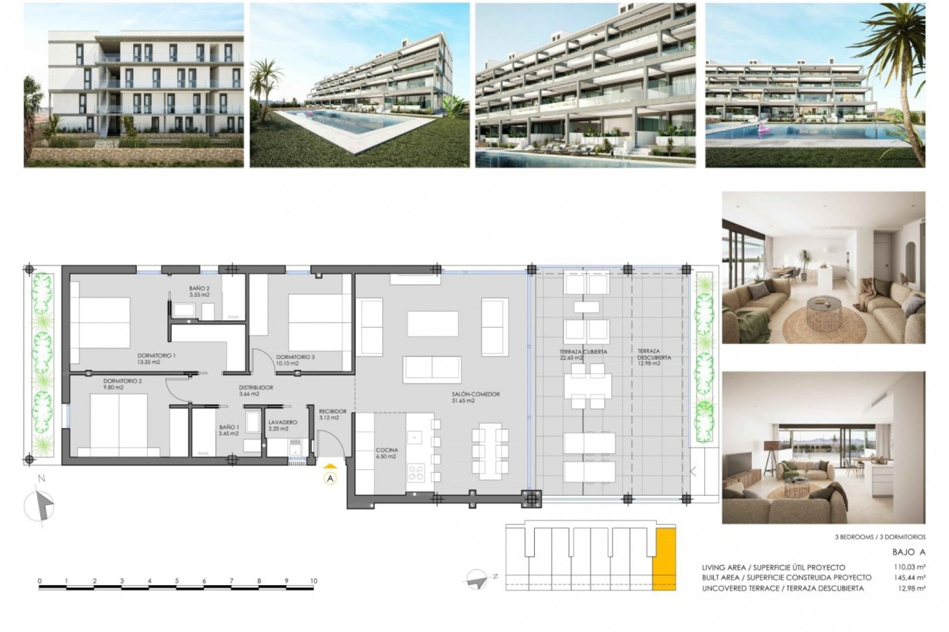 New Build - Apartment - La Manga - La Manga Del Mar Menor