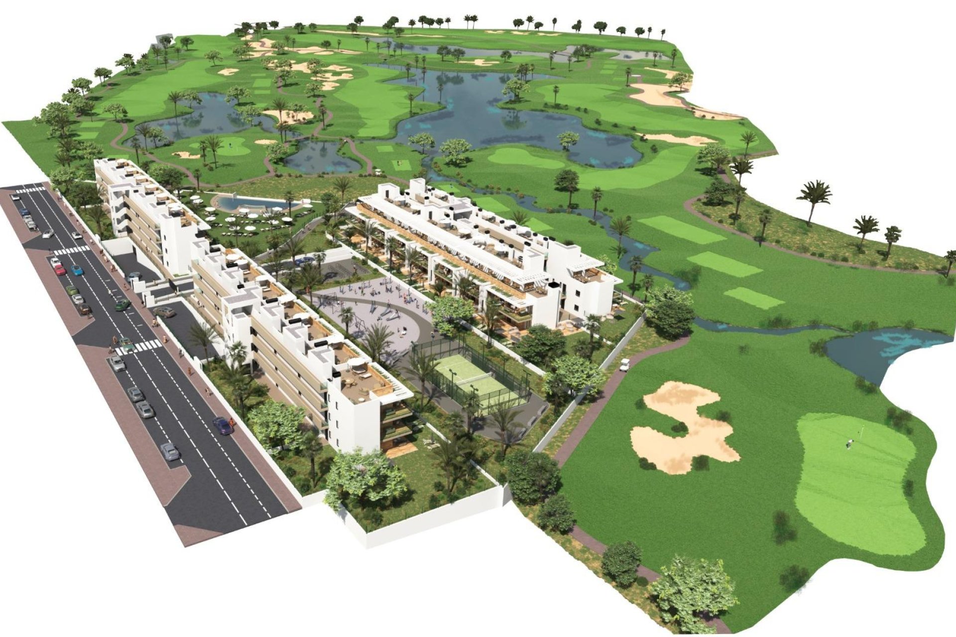 New Build - Apartment - Los Alcazares - La Serena Golf