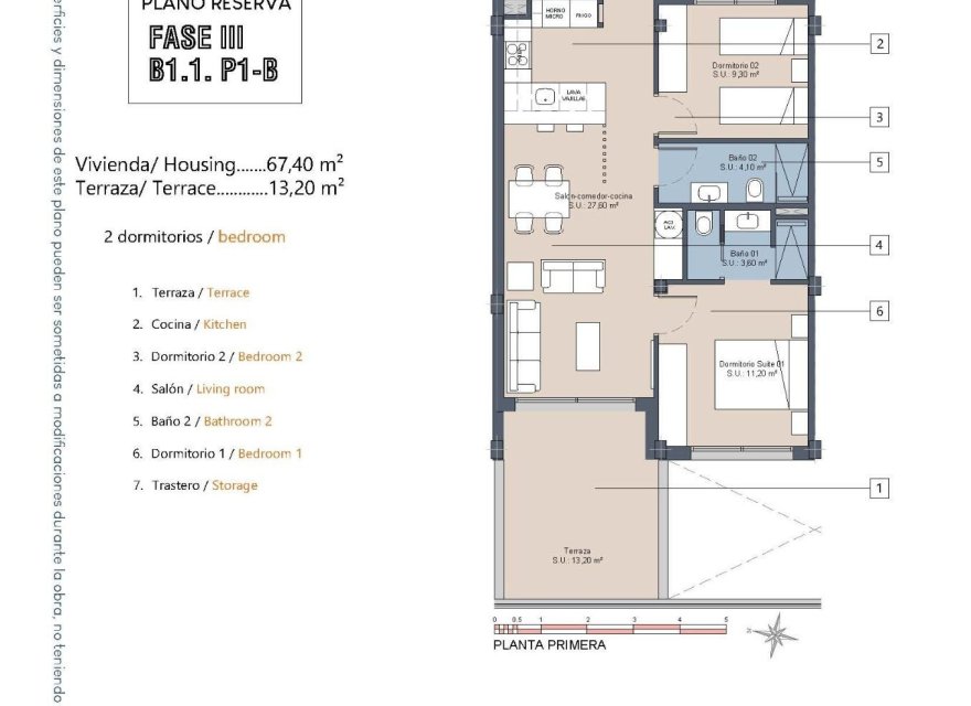 New Build - Apartment - Los Alcazares - La Serena Golf