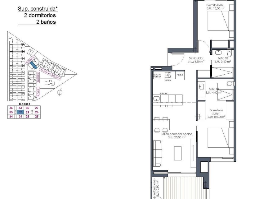 New Build - Apartment - Los Alcazares - Serena Golf