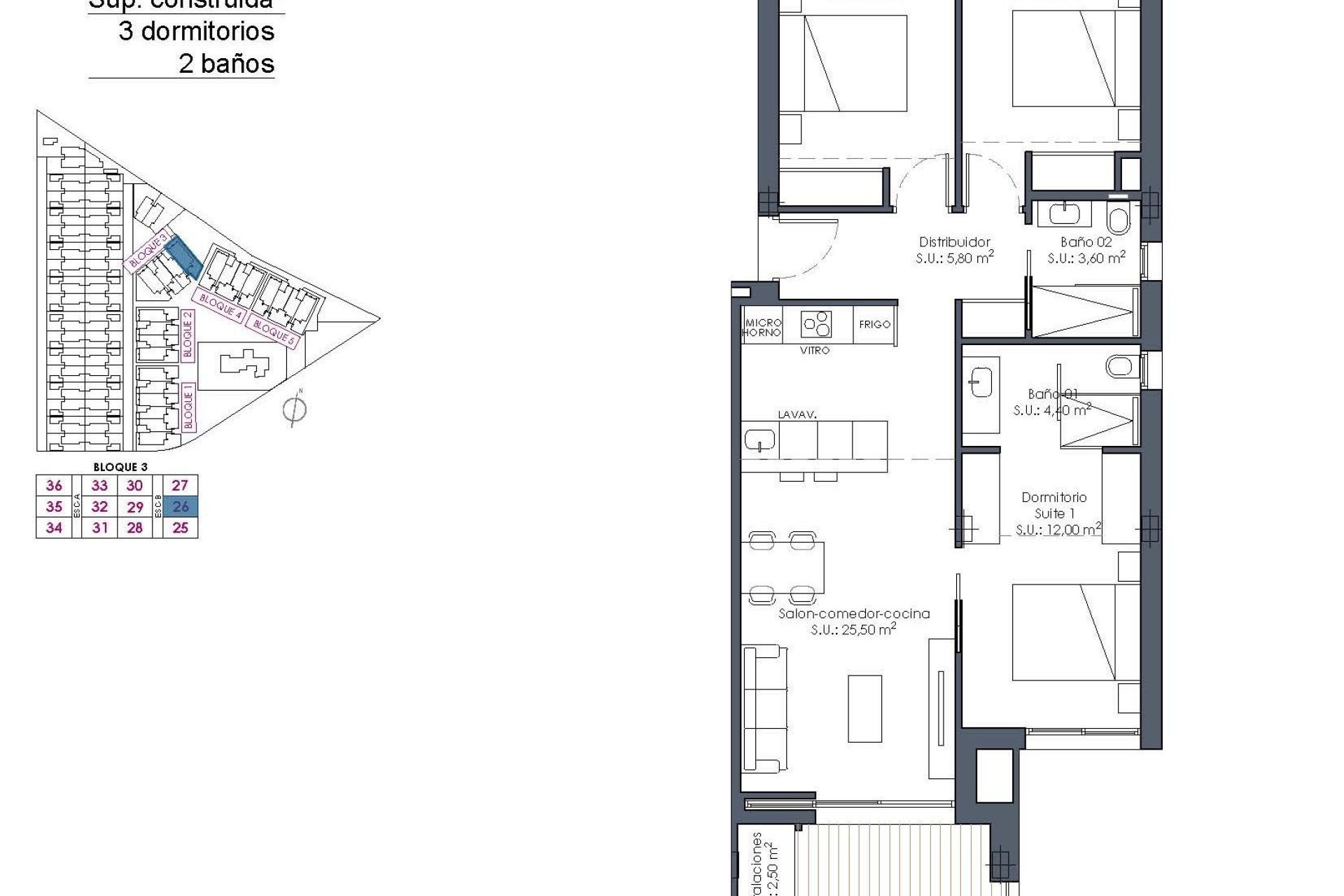 New Build - Apartment - Los Alcazares - Serena Golf