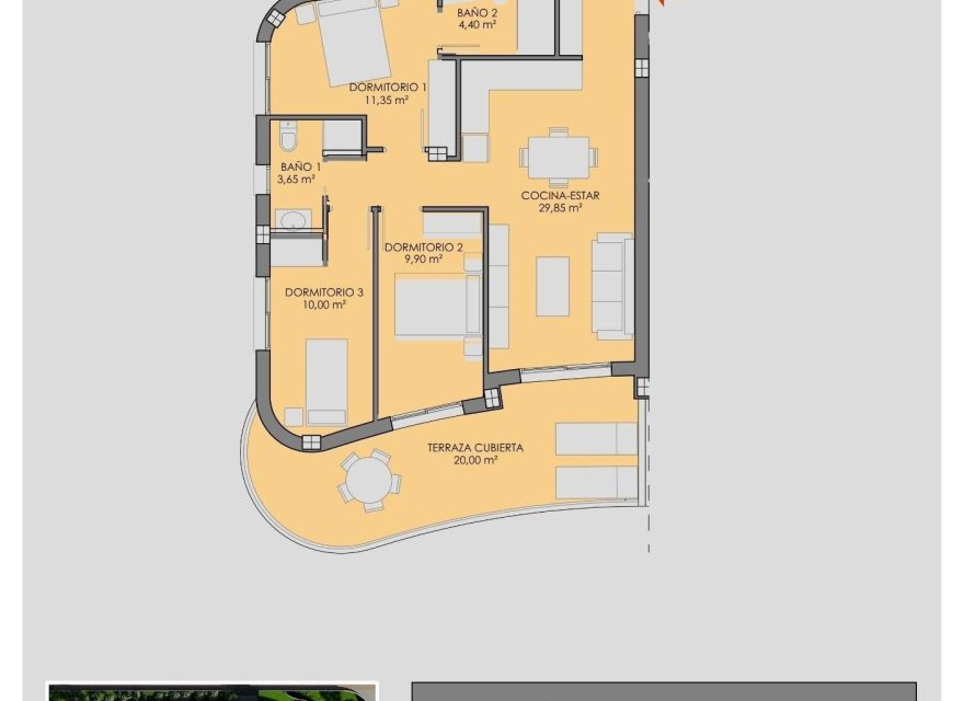 New Build - Apartment - Los Alcazares - Serena Golf