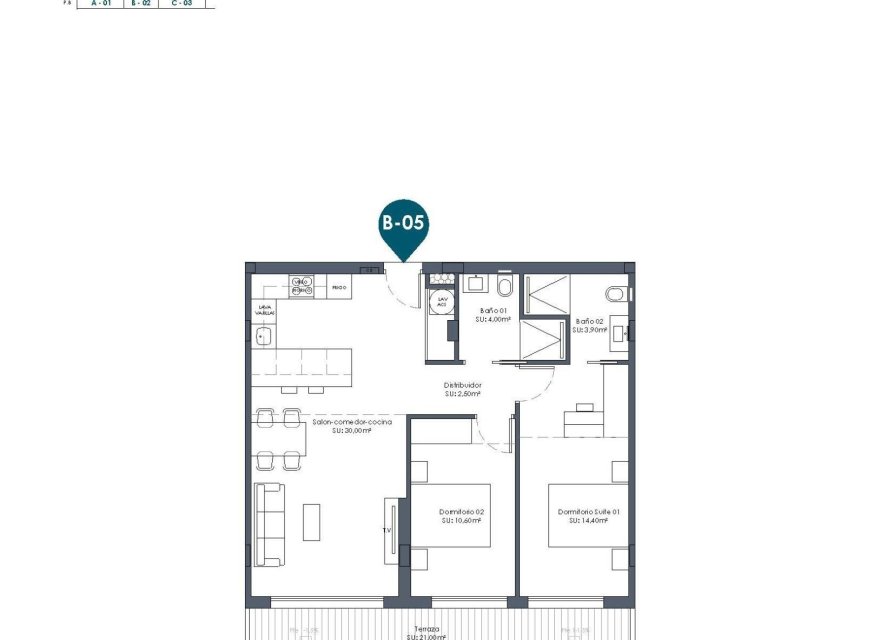 New Build - Apartment - Los Alcazares - Serena Golf