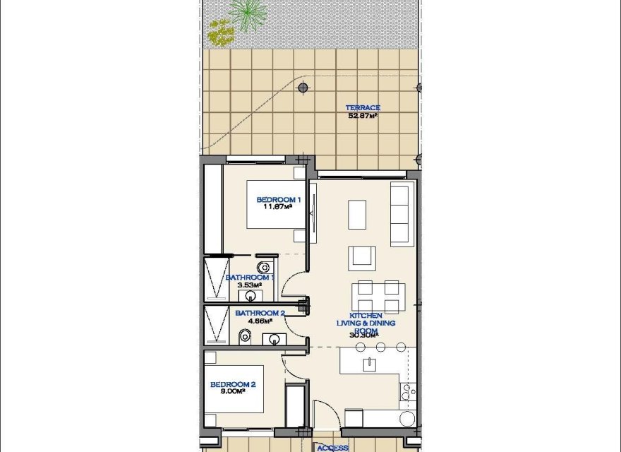 New Build - Apartment - Los Alcazares - Serena Golf