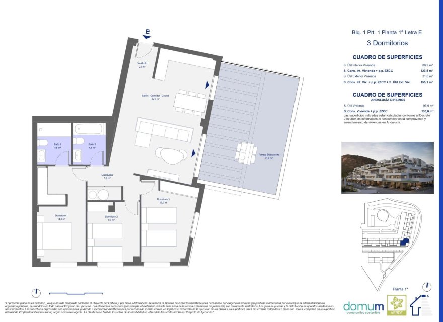New Build - Apartment - Mar de Pulpi - Aguilón Golf