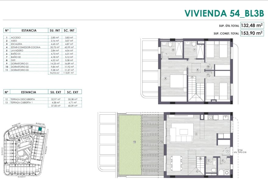 New Build - Apartment - Monforte del Cid - Alenda Golf