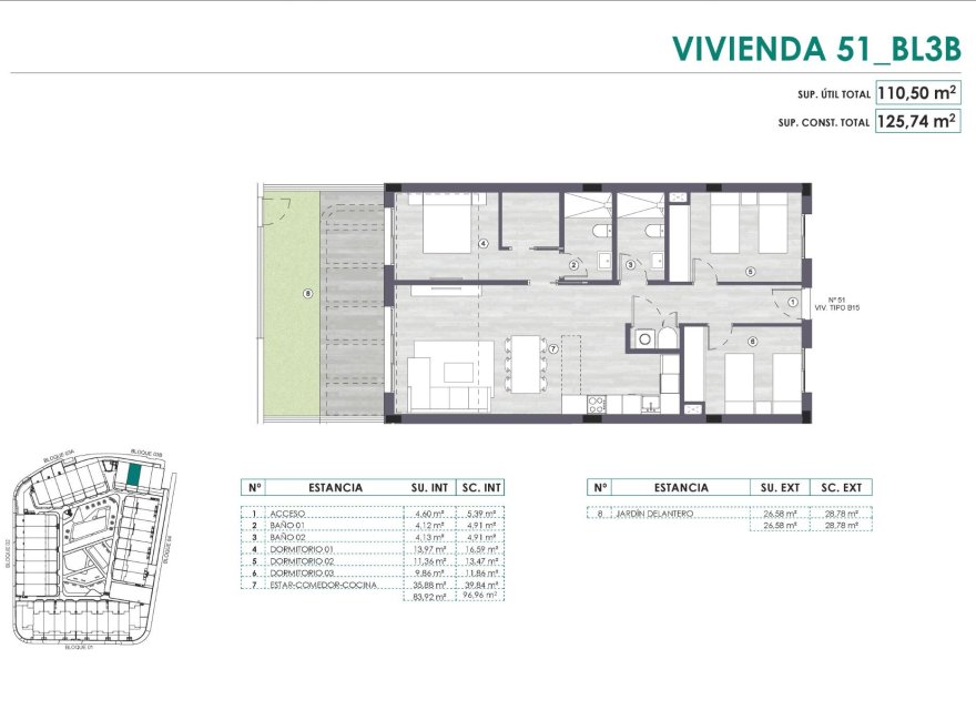 New Build - Apartment - Monforte del Cid - Alenda Golf