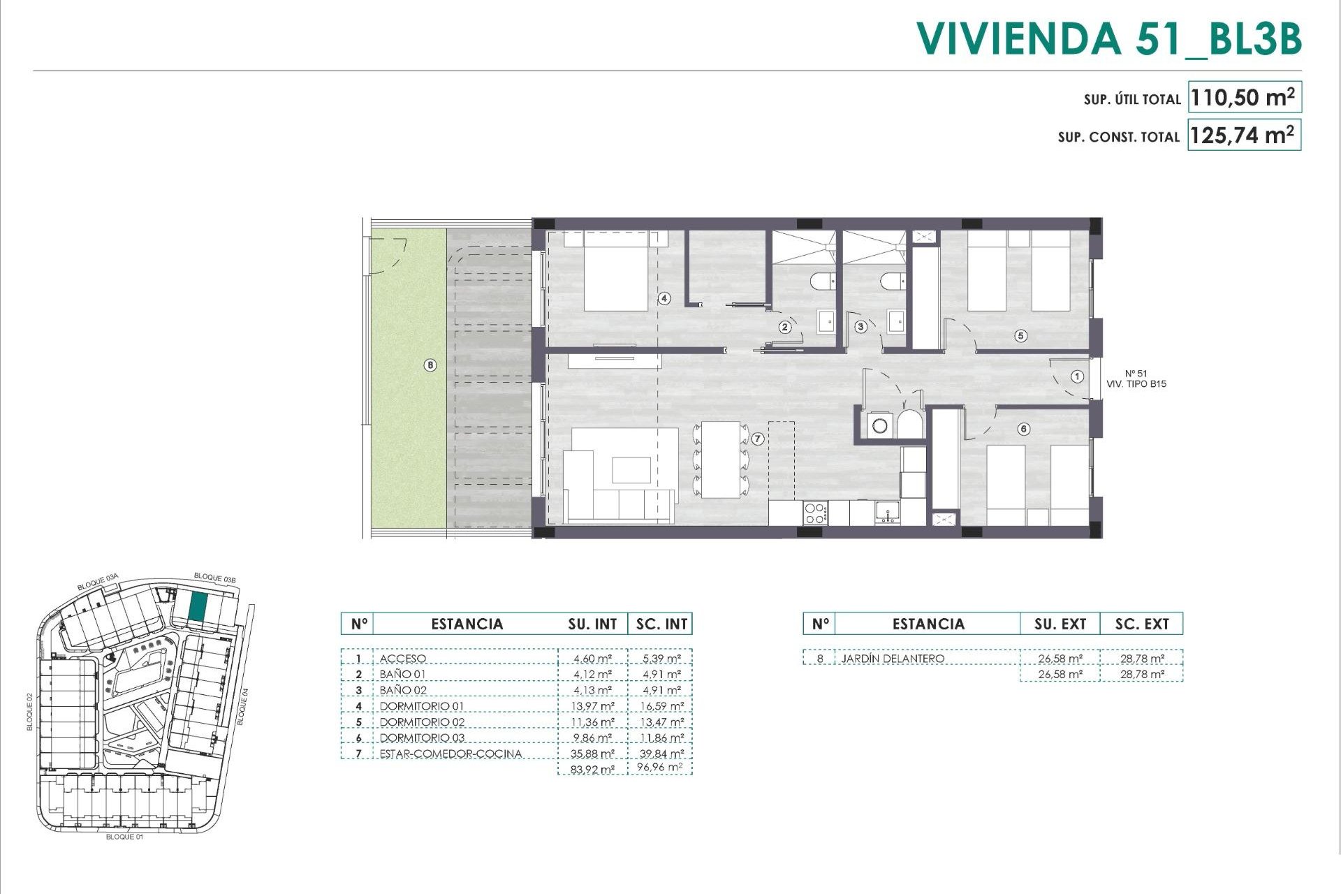 New Build - Apartment - Monforte del Cid - Alenda Golf