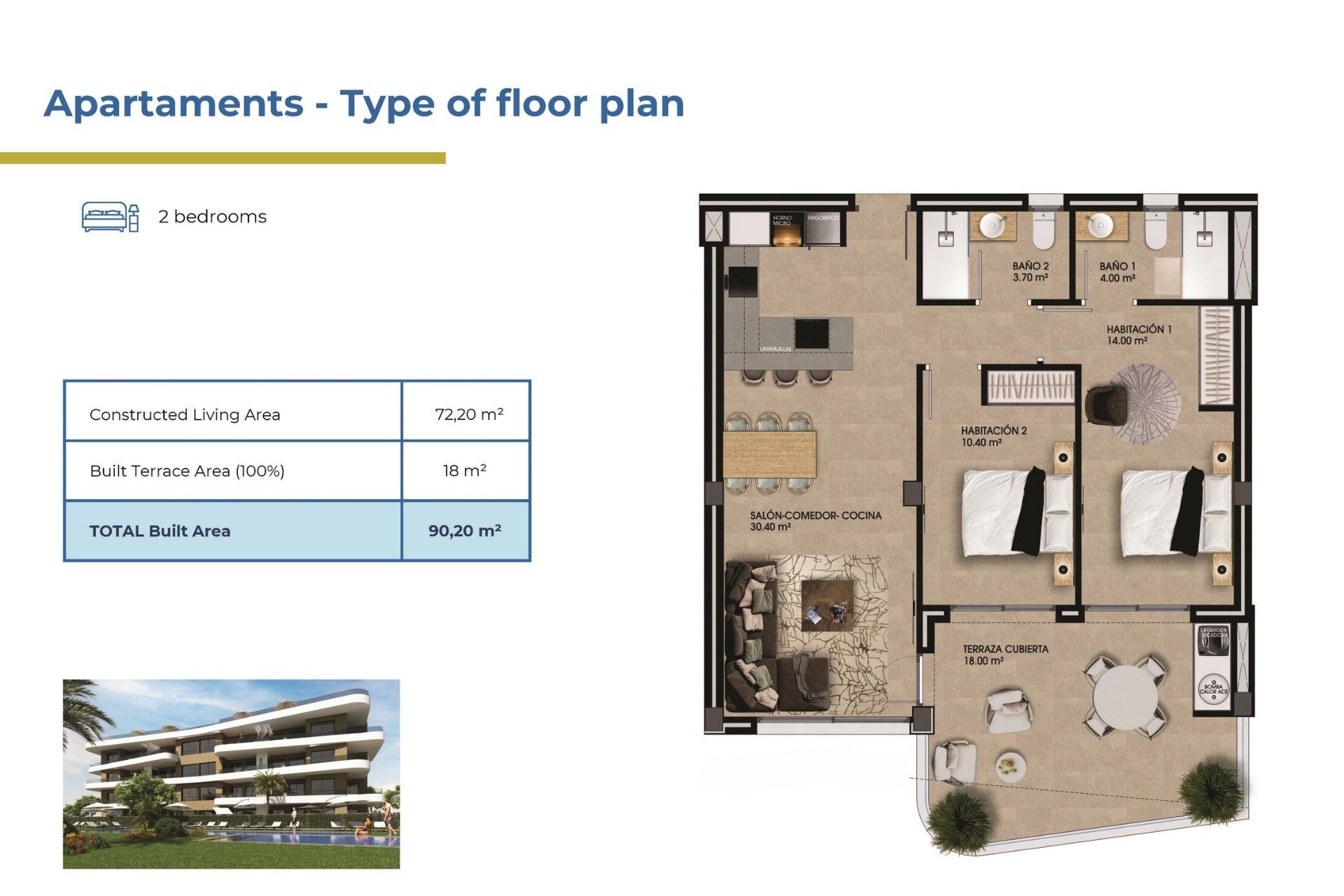 New Build - Apartment - Orihuela Costa - La Ciñuelica