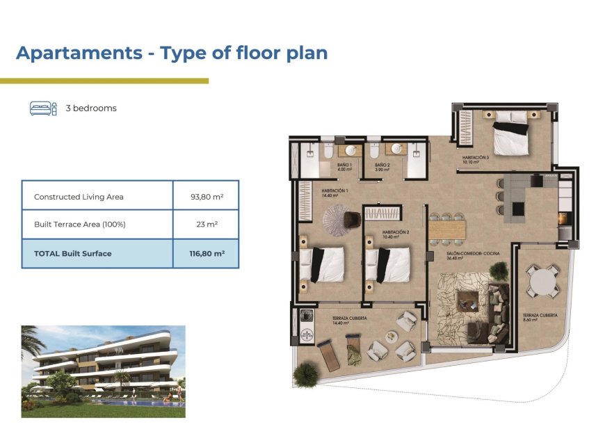 New Build - Apartment - Orihuela Costa - La Ciñuelica