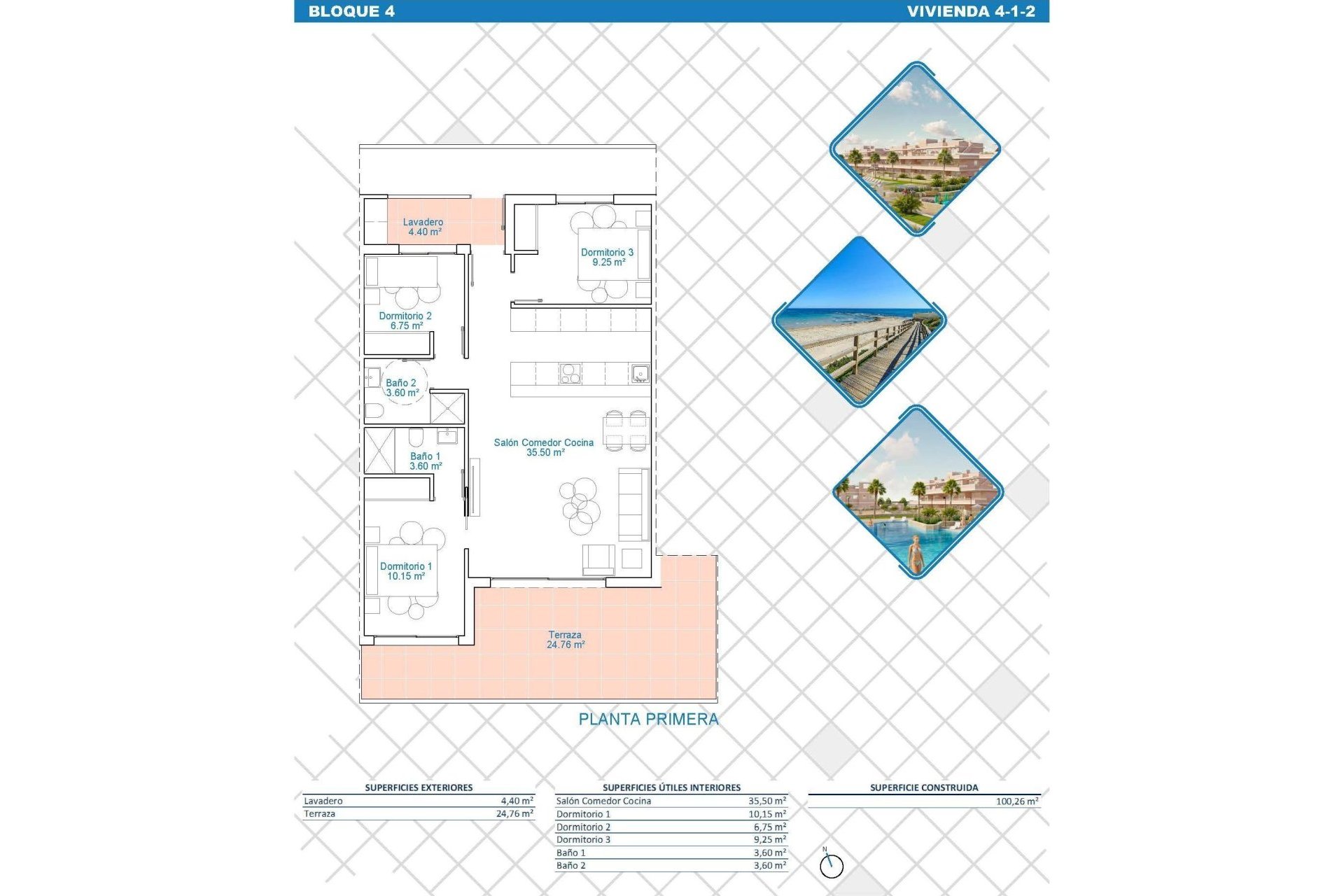 New Build - Apartment - Pilar de la Horadada - Zona Pueblo