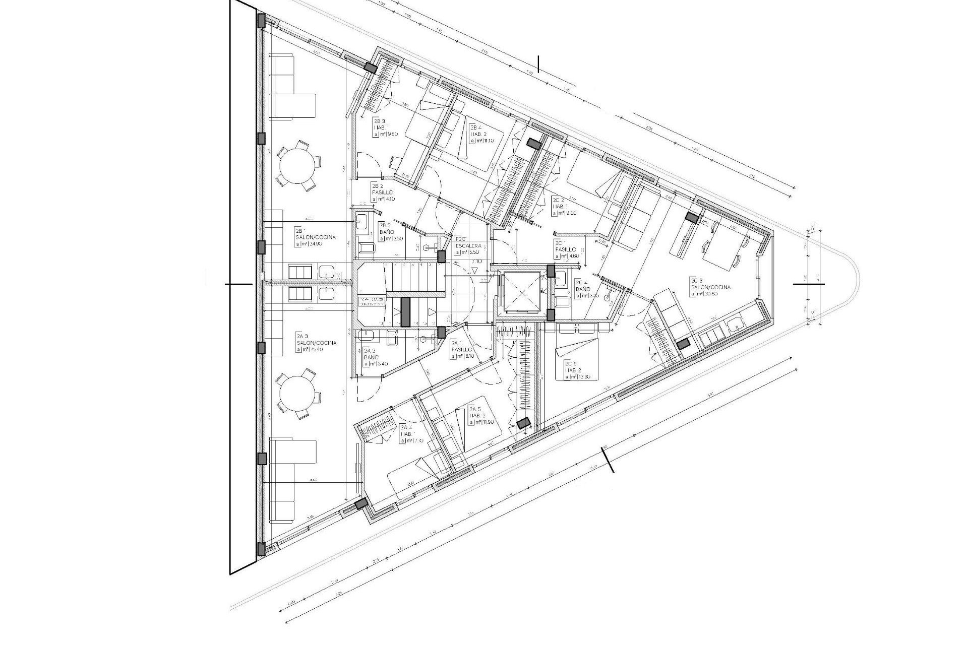 New Build - Apartment - Puerto de Mazarron - pueblo
