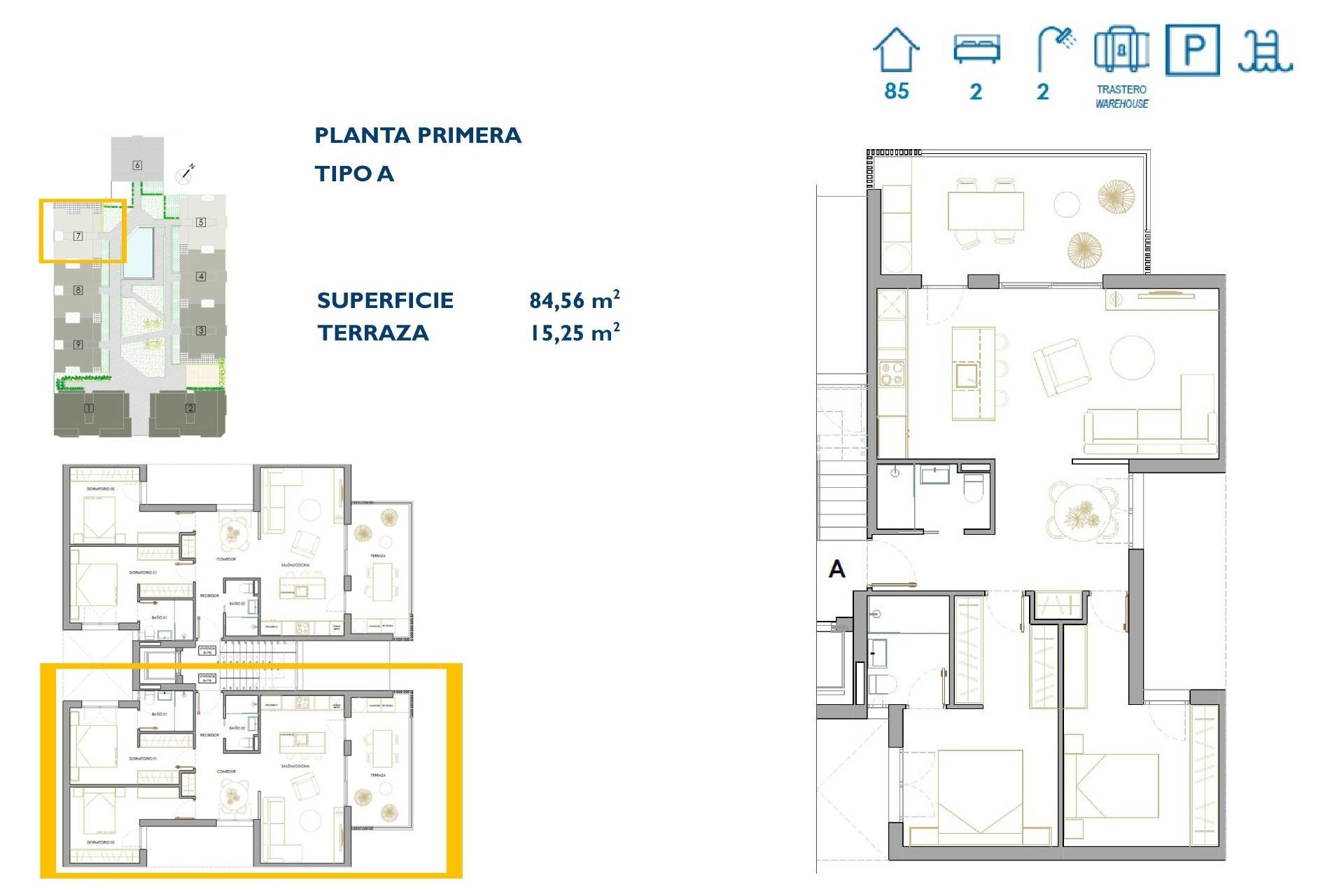 New Build - Apartment - San Pedro del Pinatar - Pueblo