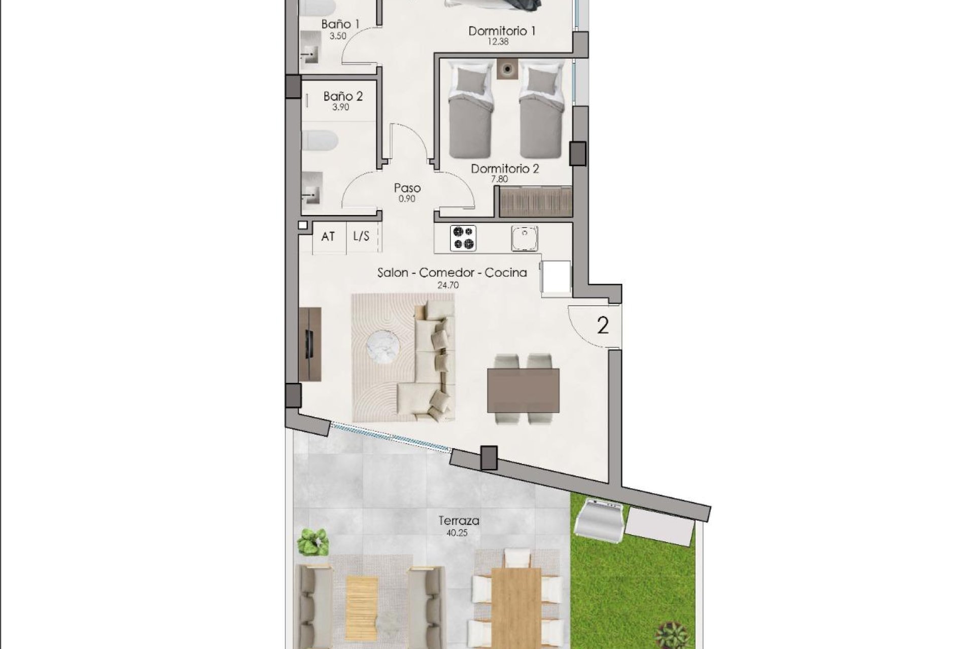 New Build - Apartment - Santa Pola - Estacion de autobuses