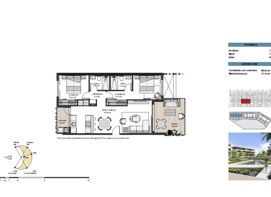 New Build - Apartment - Torre Pacheco - Santa Rosalia Lake and Life Resort