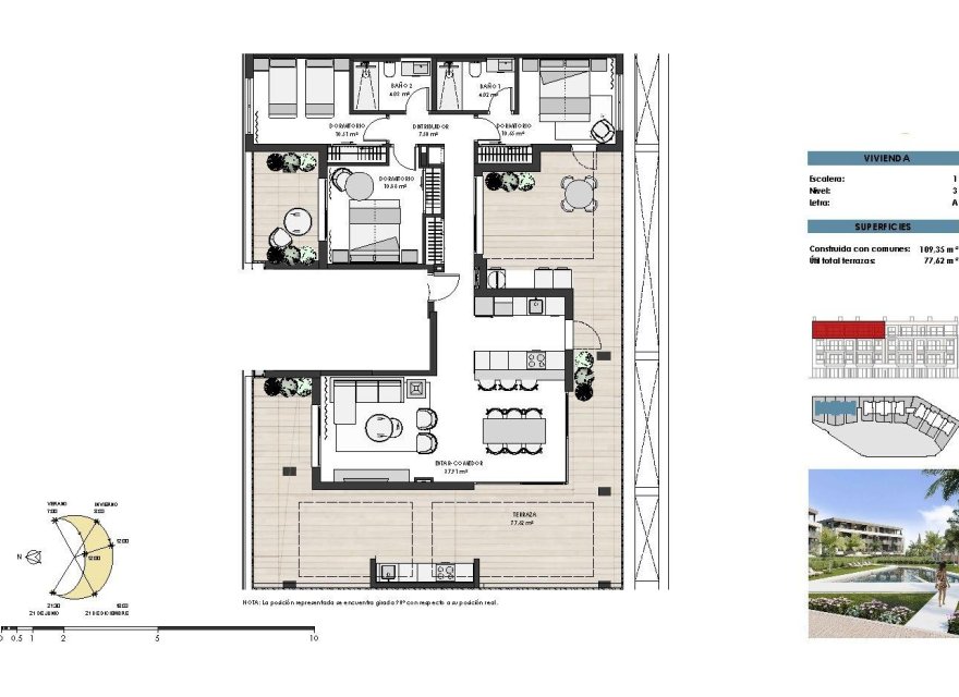 New Build - Apartment - Torre Pacheco - Santa Rosalia Lake and Life Resort