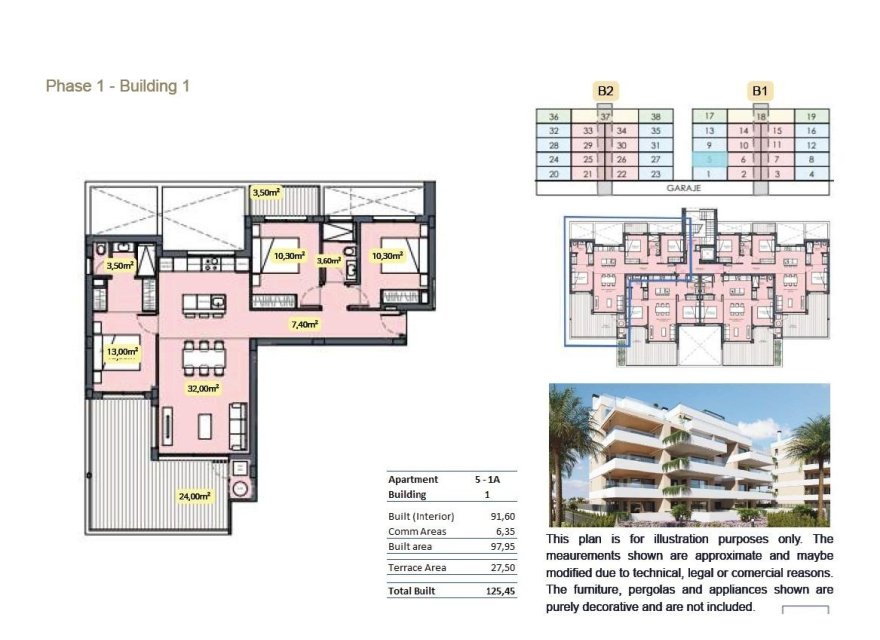 New Build - Apartment - Torre Pacheco - Santa Rosalia Lake and Life Resort