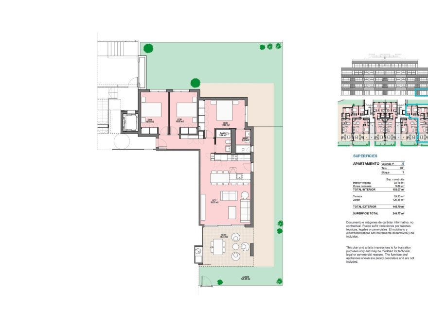 New Build - Apartment - Torre Pacheco - Santa Rosalia Lake and Life Resort