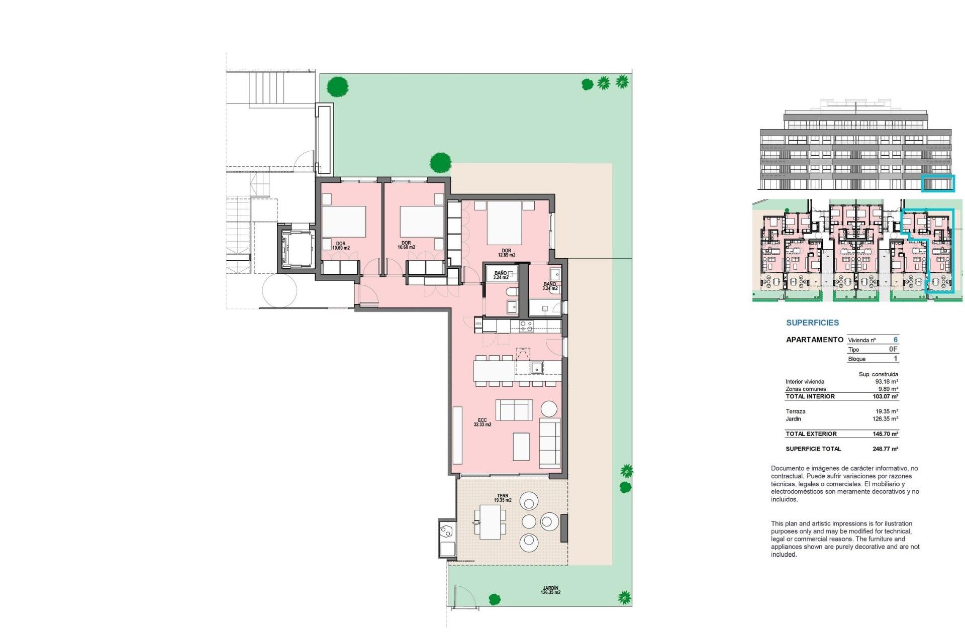 New Build - Apartment - Torre Pacheco - Santa Rosalia Lake and Life Resort