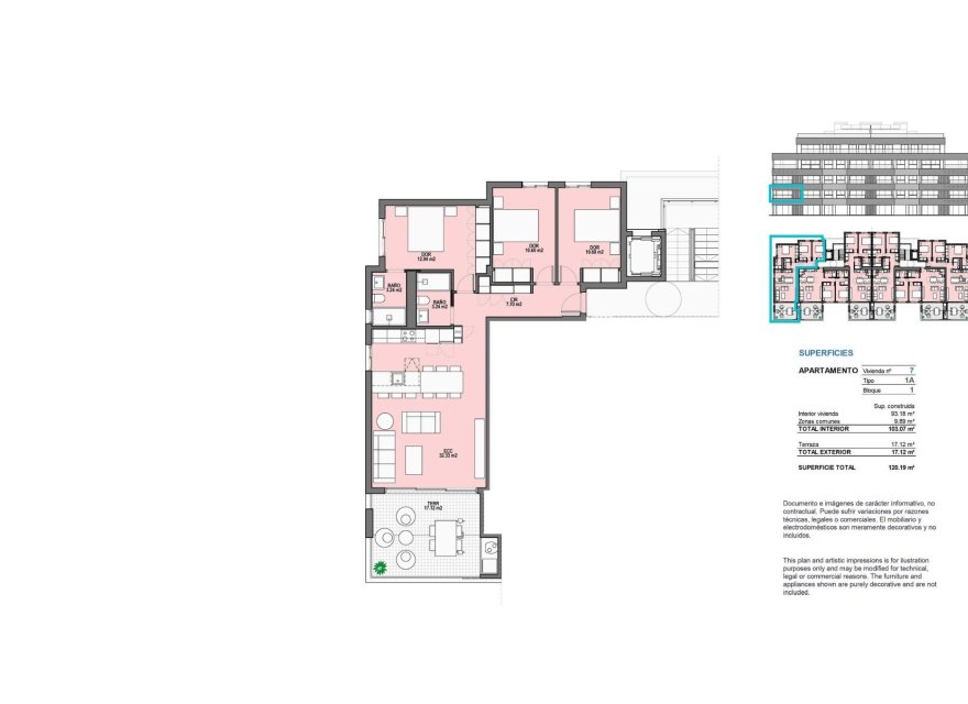 New Build - Apartment - Torre Pacheco - Santa Rosalia Lake and Life Resort