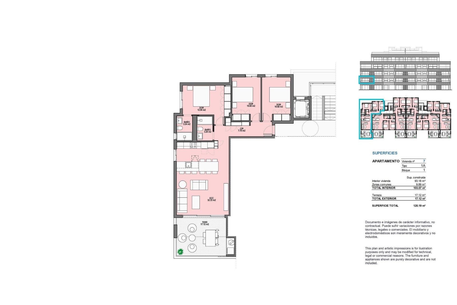 New Build - Apartment - Torre Pacheco - Santa Rosalia Lake and Life Resort