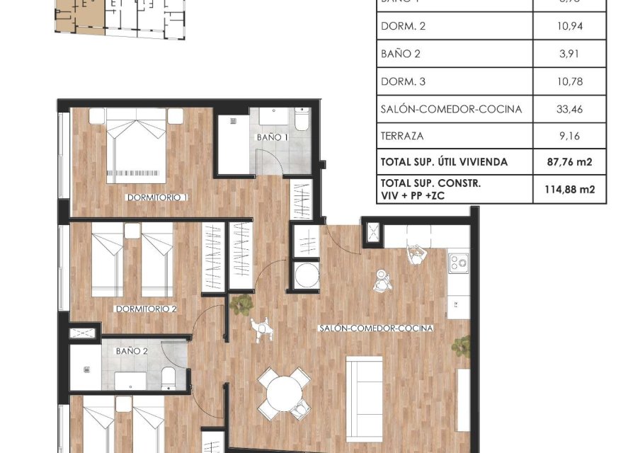 New Build - Apartment - Torrevieja - Parque de las Naciones