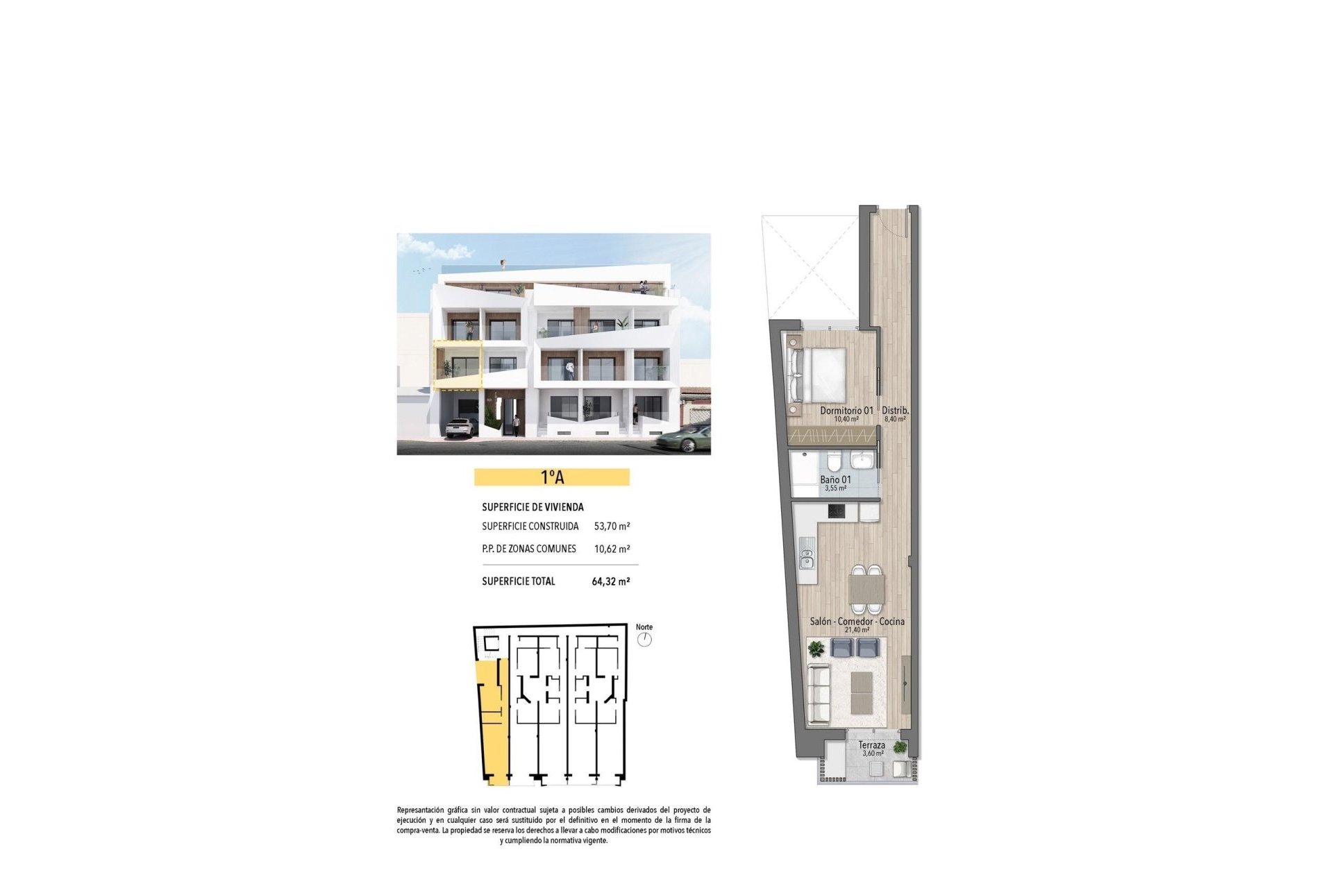 New Build - Apartment - Torrevieja - Playa de El Cura