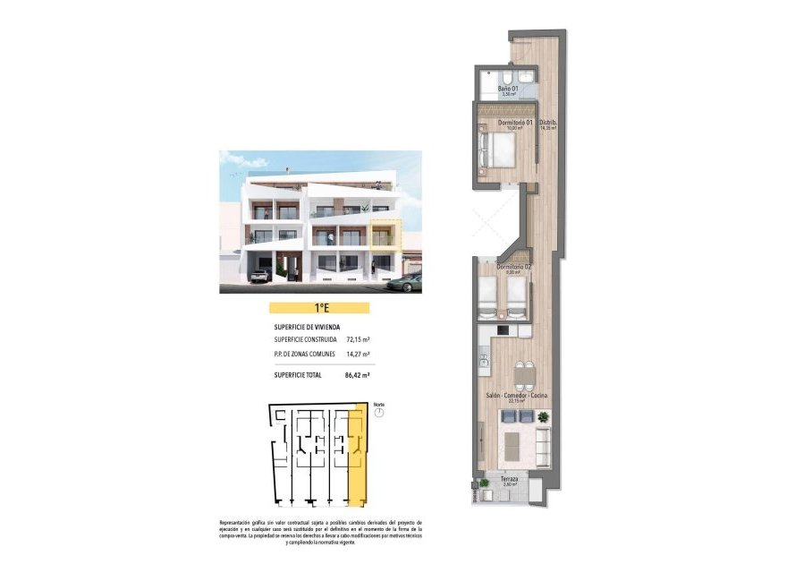 New Build - Apartment - Torrevieja - Playa de El Cura